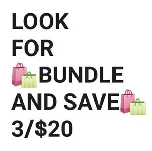 🛍 Bundle and Save 3/$20🛍